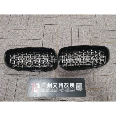 适用于宝马3系GT F34改装满天星中网汽车进气格栅