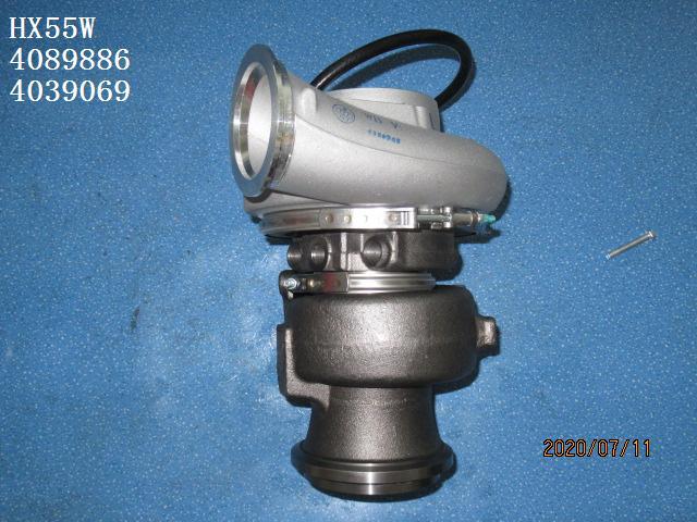 HX55W-4089886 4039069法兰右侧 进油孔