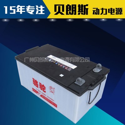 骆驼船用蓄电池12V200Ah 6-CQW-200MF 骆驼游艇用蓄电池厂家批发