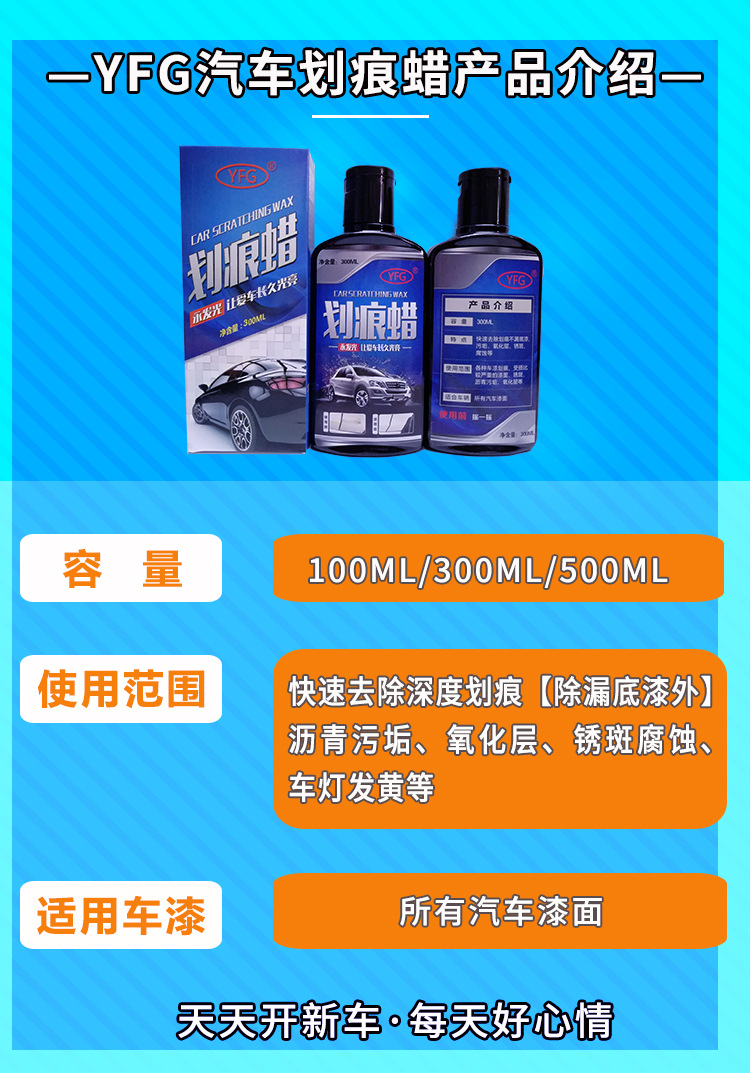 2020汽车蜡详情页图片