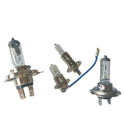 汽车灯泡大灯卤素H1H4H7H8H11雾灯近光灯远光灯12V24v厂家直销