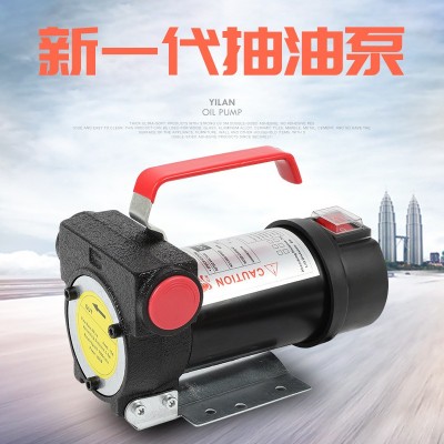 厂家直供12v 24v 220v电动柴油泵 抽油泵 抽油机加油泵