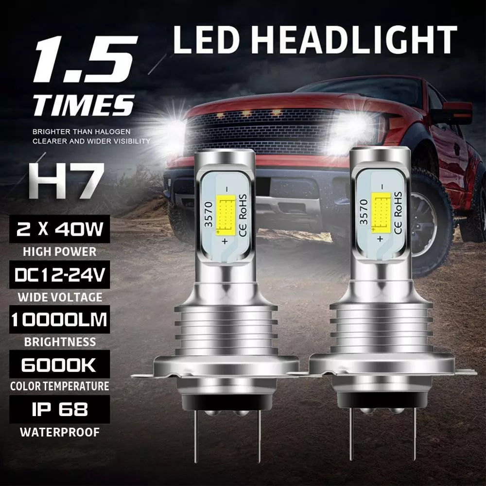 2pcs-H7-LED-HeadLights-Low-Bea